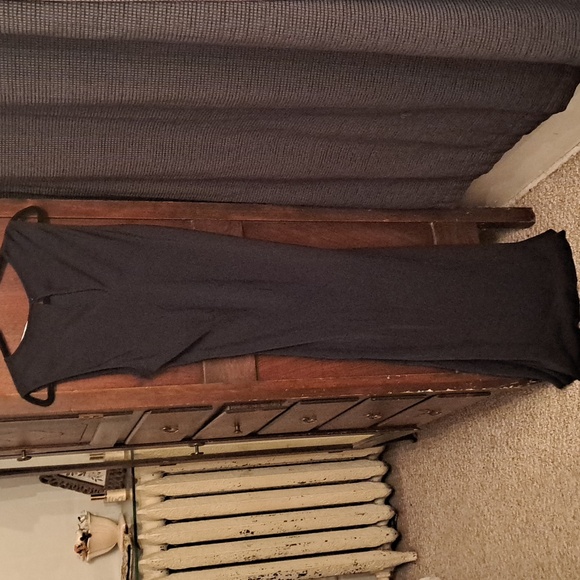 Quince Woman's Size XL Black Silk Elegant Sleeveless Maxi Dress - Picture 4 of 4